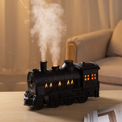 Train Cannon Ultrasonic Air Humidifier Jellyfish Spray Essential Oils Aroma Diffuser -DHPD111