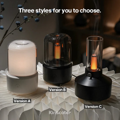 KINSCOTER Portable Mini Aroma Diffuser USB Air Humidifier Essential Oil Night Light Cold Mist Maker Sprayer -DHPD110