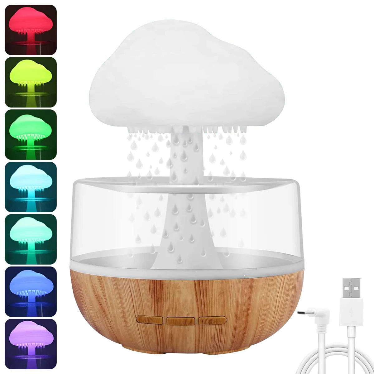 Mini Air Humidifier USB Electric Aroma Diffuser Essential Oil Purifier Aromatherapy Mist Maker Lights -DHPD116