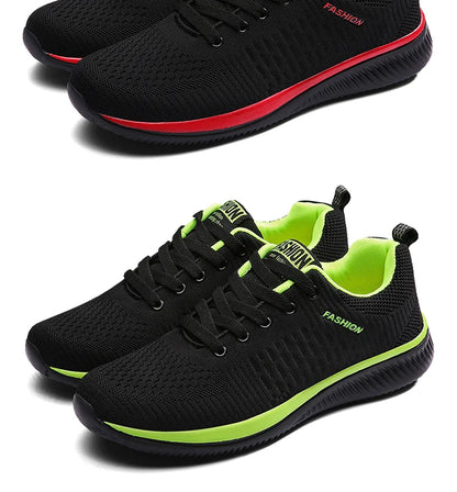 Men Running Walking Knit Shoes Fashion Casual Men Sneakers Breathable Sport Athletic Gym -SHPD105