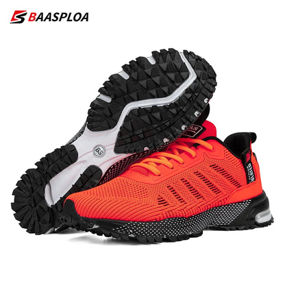 Baasploa Professional Running Shoes For Men Lightweight Men's Designer Mesh Sneakers -BSPD112