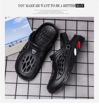 Summer Men Sandals Light EVA Men's Casual Shoes Hole Shoes -SHPD109