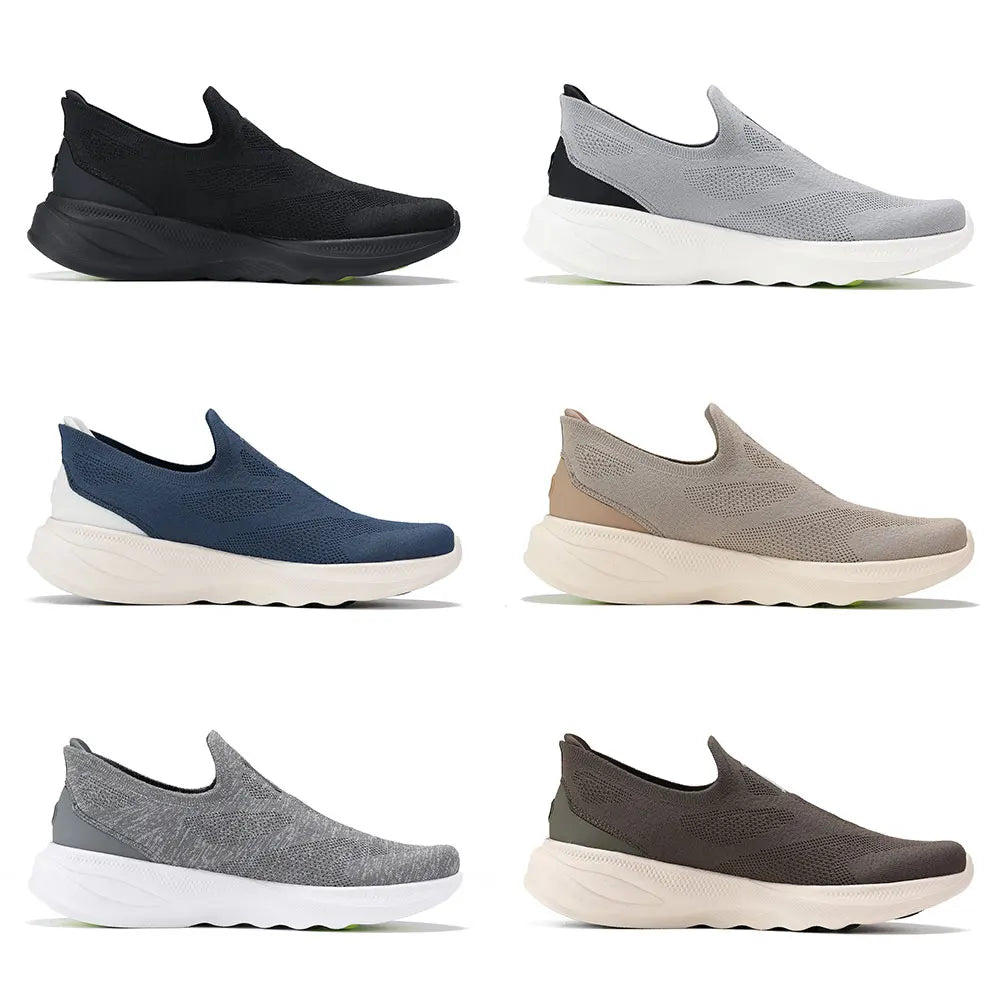 Li-Ning Men SOFT GO 2 KNIT Slip-on Casual Walking Shoes Cushion Comfy Stable LiNing Mesh SHPD122