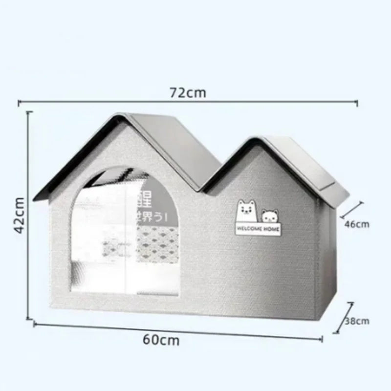 Cat Air Conditioning House Summer Cat Cooling Tool Nest Dog Ice House Dog -ZKPD107