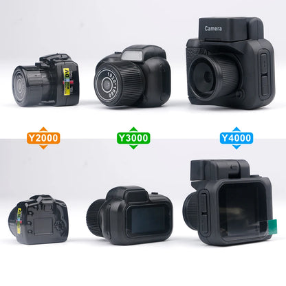 Y4000 Monoreflexes Style Mini Camera With Flash Lamp Video Recorder DV 1080P With LCD Screen Y3000 -ZKPD116