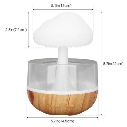 Mini Air Humidifier USB Electric Aroma Diffuser Essential Oil Purifier Aromatherapy Mist Maker Lights -DHPD116