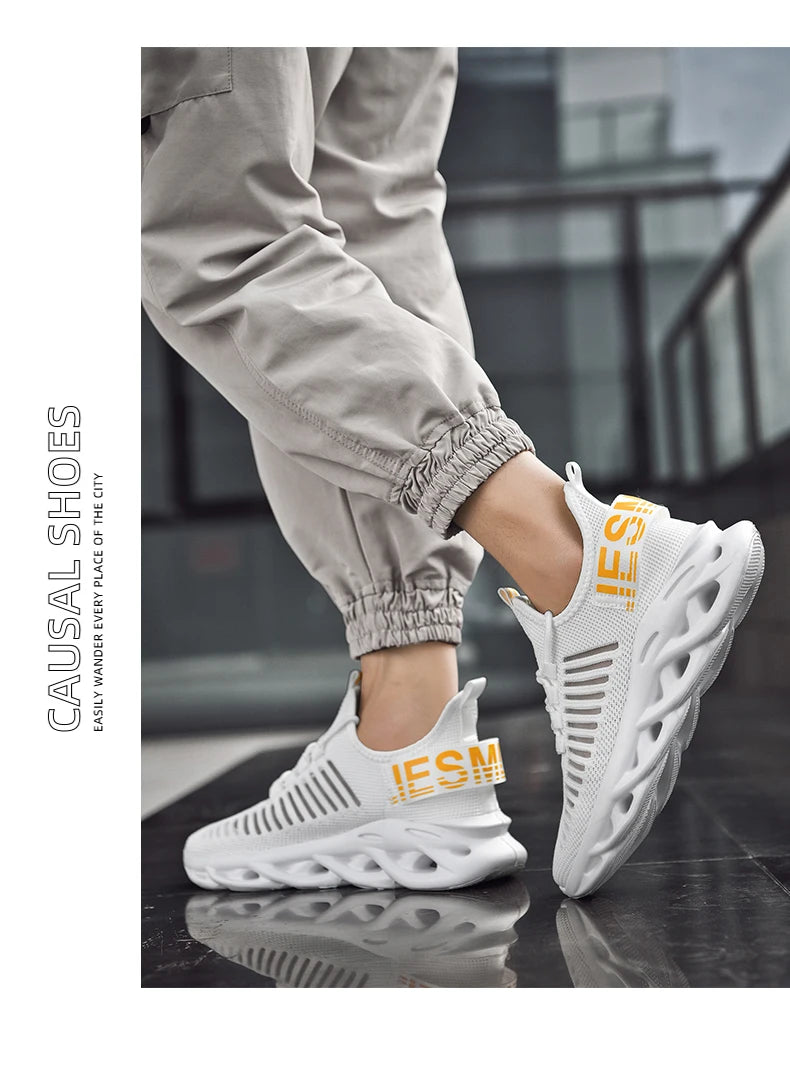 Men Shoes Comfortable Sneakers Breathable Running Shoes For Women Mesh Tennis Sports Shoes -SHPD112l