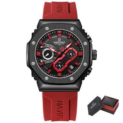 NAVIFORCE Men's Watch Fashion Sport Waterproof Couple Lovers Quartz Wristwatches -WPD111