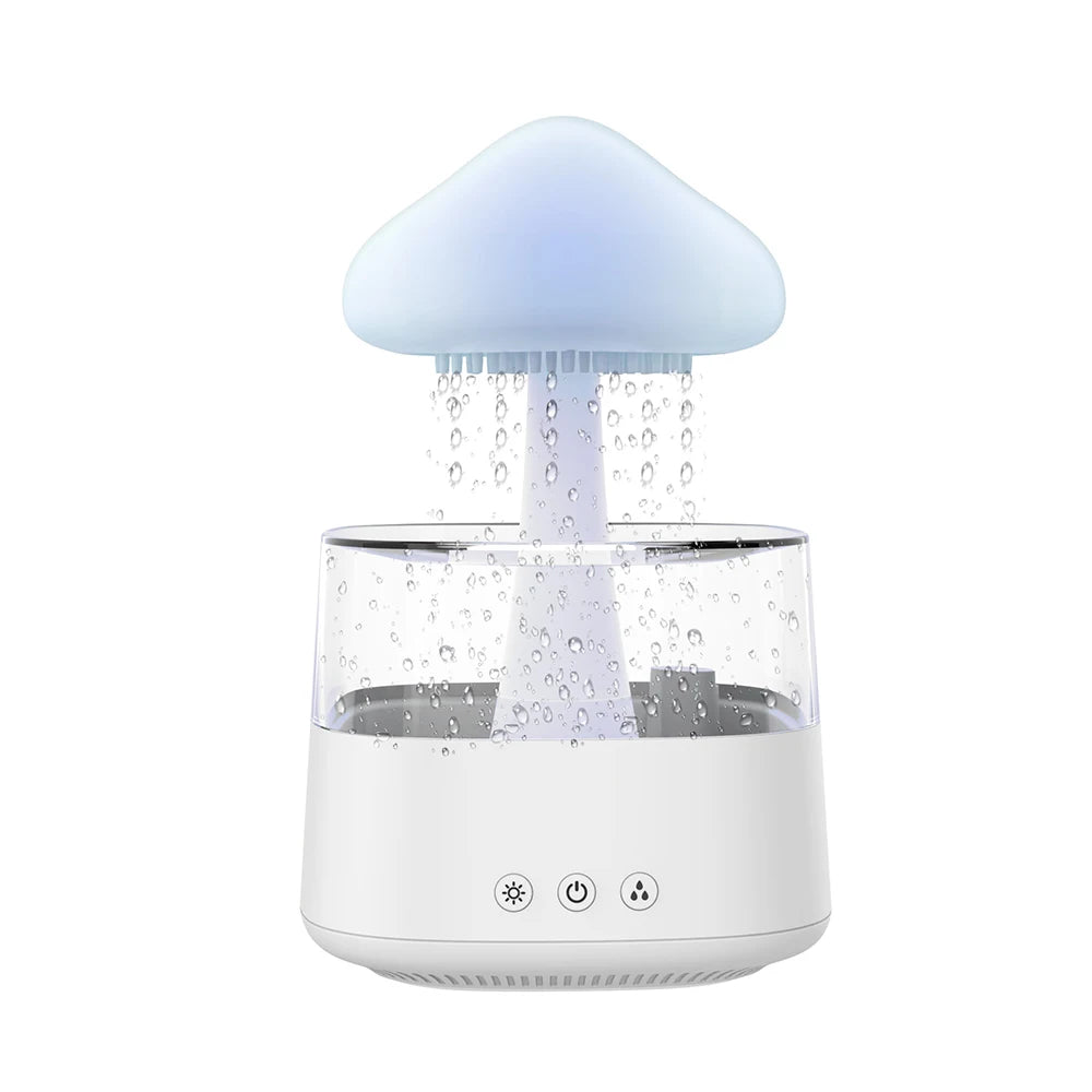 Relax Cloud Rain Diffuser Humidifier Raindrop Aromatherapy Machine Ultrasonic Atomization Humidification -DHPD114