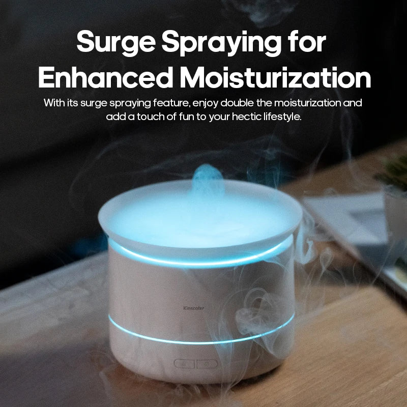 New Mist Spray Surge Aromatherapy Diffuser Essential Oil 200ml USB Humidifier -DHPD119