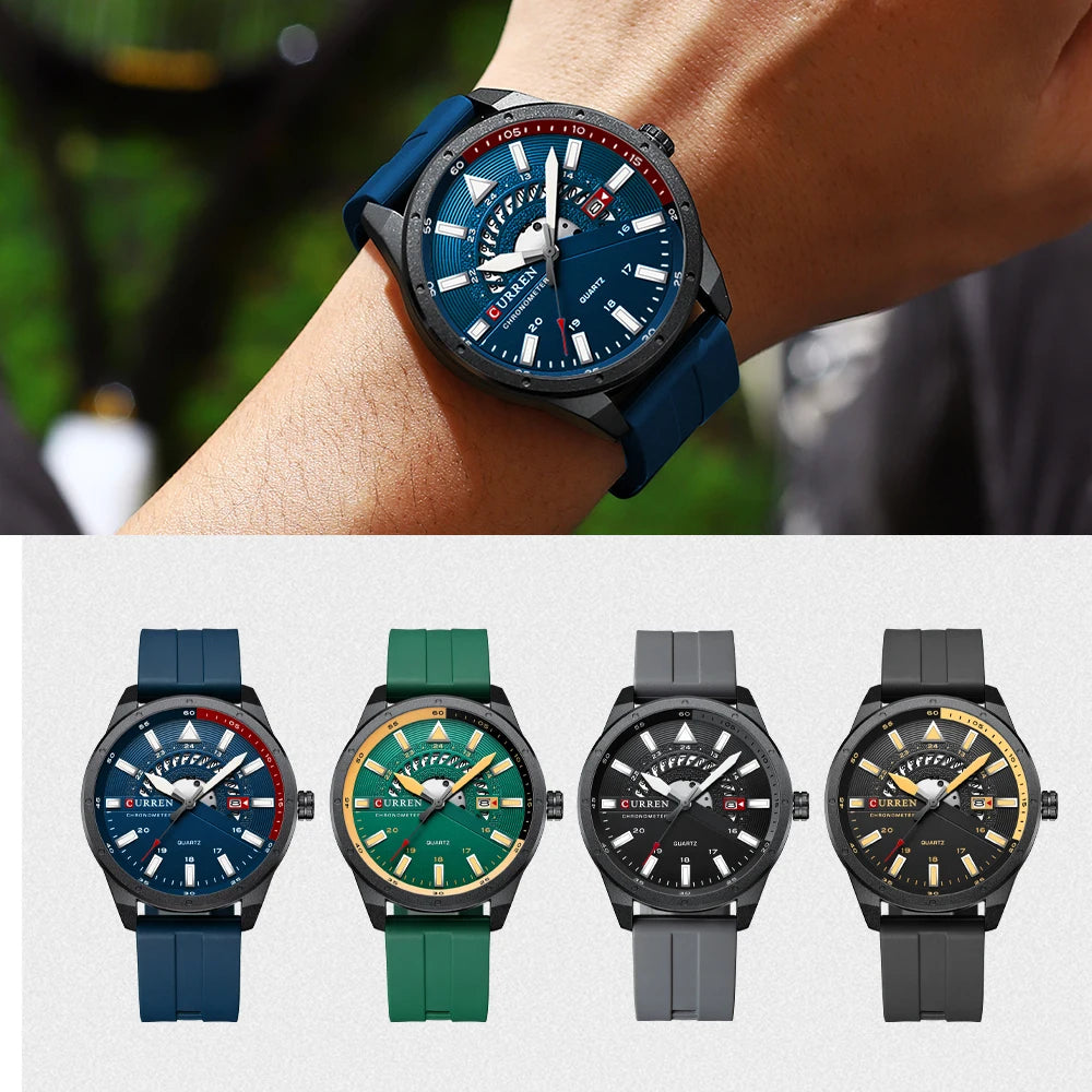 CURREN Fashion Men Watch Top Brand Luxury Waterproof Sport Men's Watches -WPD144