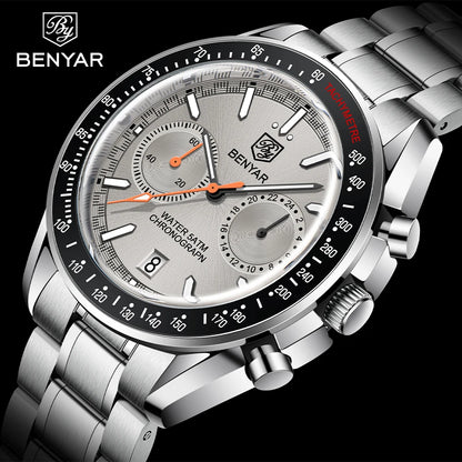 BENYAR New Luxury Men Quartz Wristwatches Top Brand -WPD133