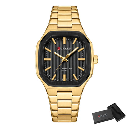 CURREN Luxury Business Square Quartz Men Watches -WPD149