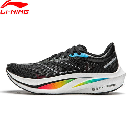 Li-Ning Men FEIDIAN 4 CHALLENGER Racing Running Shoes CARBON-FIBER PLATE BOOM Cushion Sport Shoes Breathable Sneakers -BSPD118