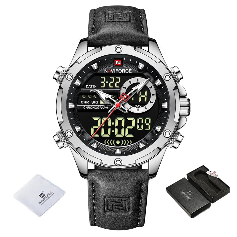 NAVIFORCE Luxury Brand Original Watch For Men Casual Sports -WPD117