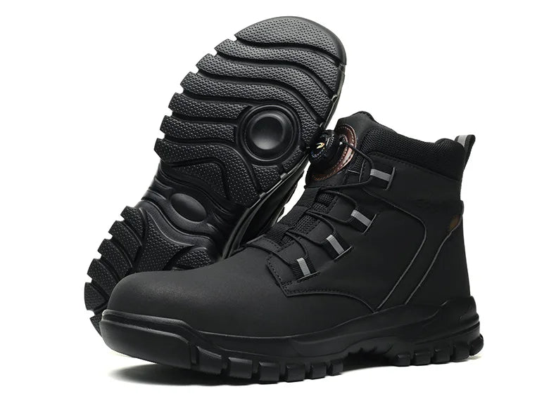 Waterproof Safety Boots Men Indestructible Steel Toe Work Boots Anti-smash Stab-resistant Safety Shoes -SHPD118