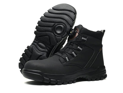 Waterproof Safety Boots Men Indestructible Steel Toe Work Boots Anti-smash Stab-resistant Safety Shoes -SHPD118