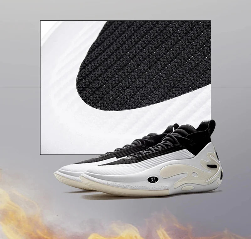 Li-Ning Men WAY OF WADE 11 WHITE HOT Professional Basketball Shoes Carbon Plate Cushion Support Indoor Sneakers -BSPD123