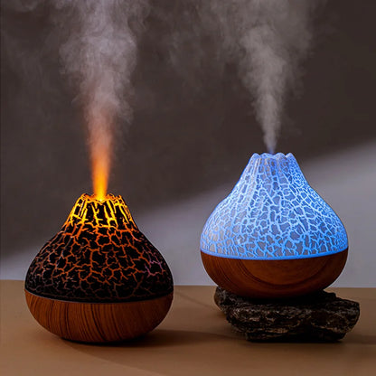 300ml Volcano Air Humidifier Desktop Electric USB Humidificadore Water Mist Diffuser -DHPD101