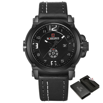 NAVIFORCE Luxury Brand Men Sports Military Quartz Watch for Man -WPD116