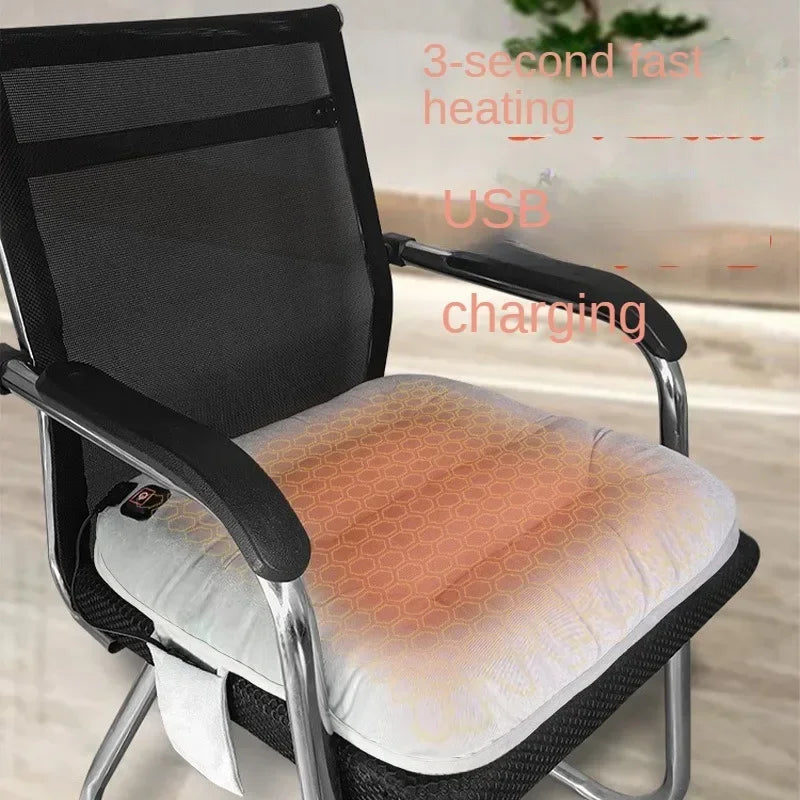 Adjustable Temperature Electric Heating Pad Cushion Chair Car Pet Body Winter -ZKPD115