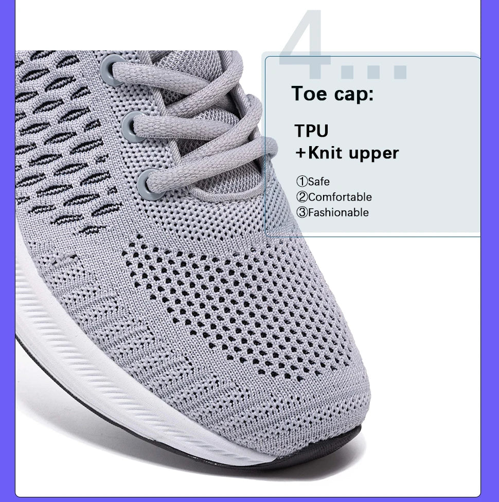 Baasploa New Men Knit Casual Walking Shoes Breathable Trendy Sneakers -BSPD101