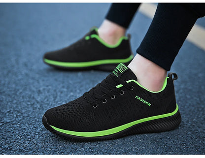 Men Running Walking Knit Shoes Fashion Casual Men Sneakers Breathable Sport Athletic Gym -SHPD105