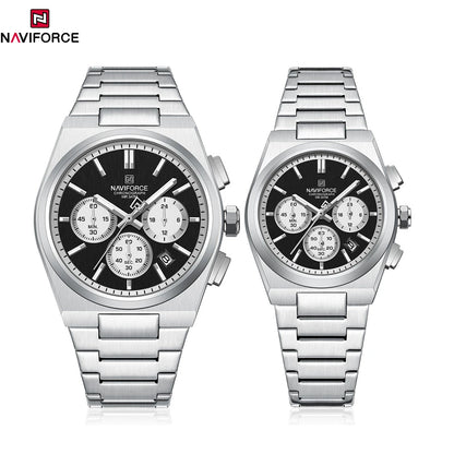 NAVIFORCE Couple Watch Set Casual Fashion Women Men Quartz Watches -WPD101