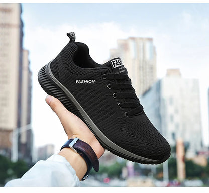 Men Running Walking Knit Shoes Fashion Casual Men Sneakers Breathable Sport Athletic Gym -SHPD105