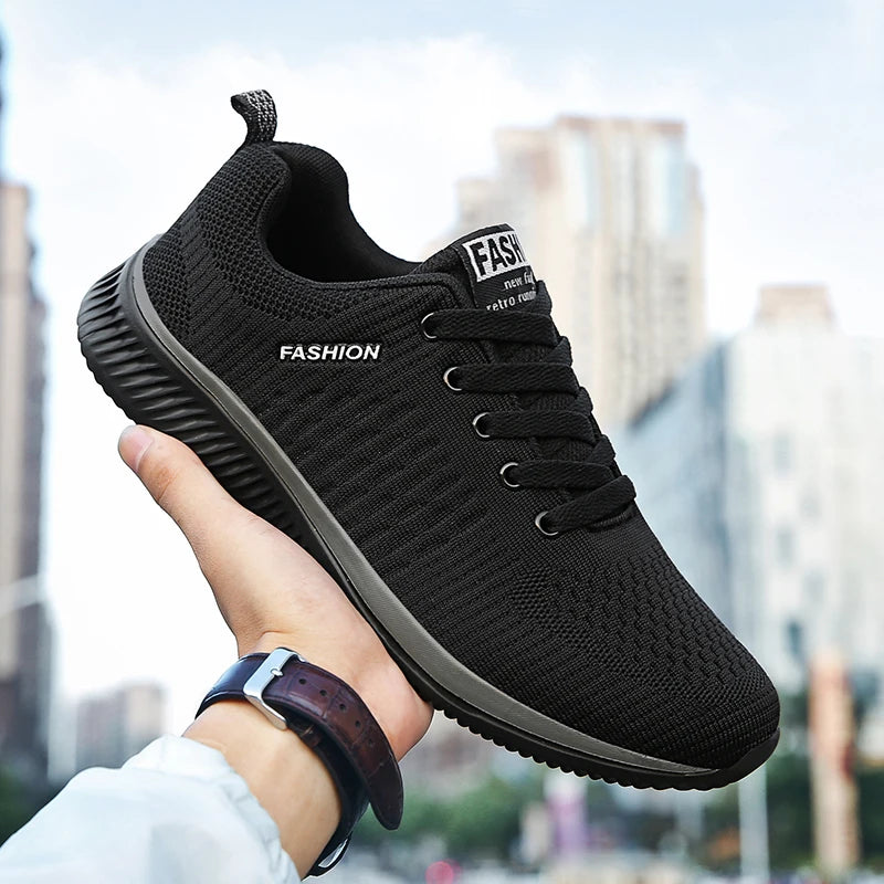 Men Running Walking Knit Shoes Fashion Casual Men Sneakers Breathable Sport Athletic Gym -SHPD105