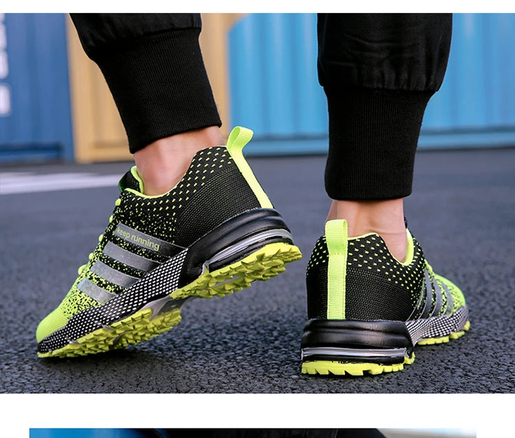 Men's and women's flats fashion casual sneakers couple walking shoes plus size breathable -SHPD113