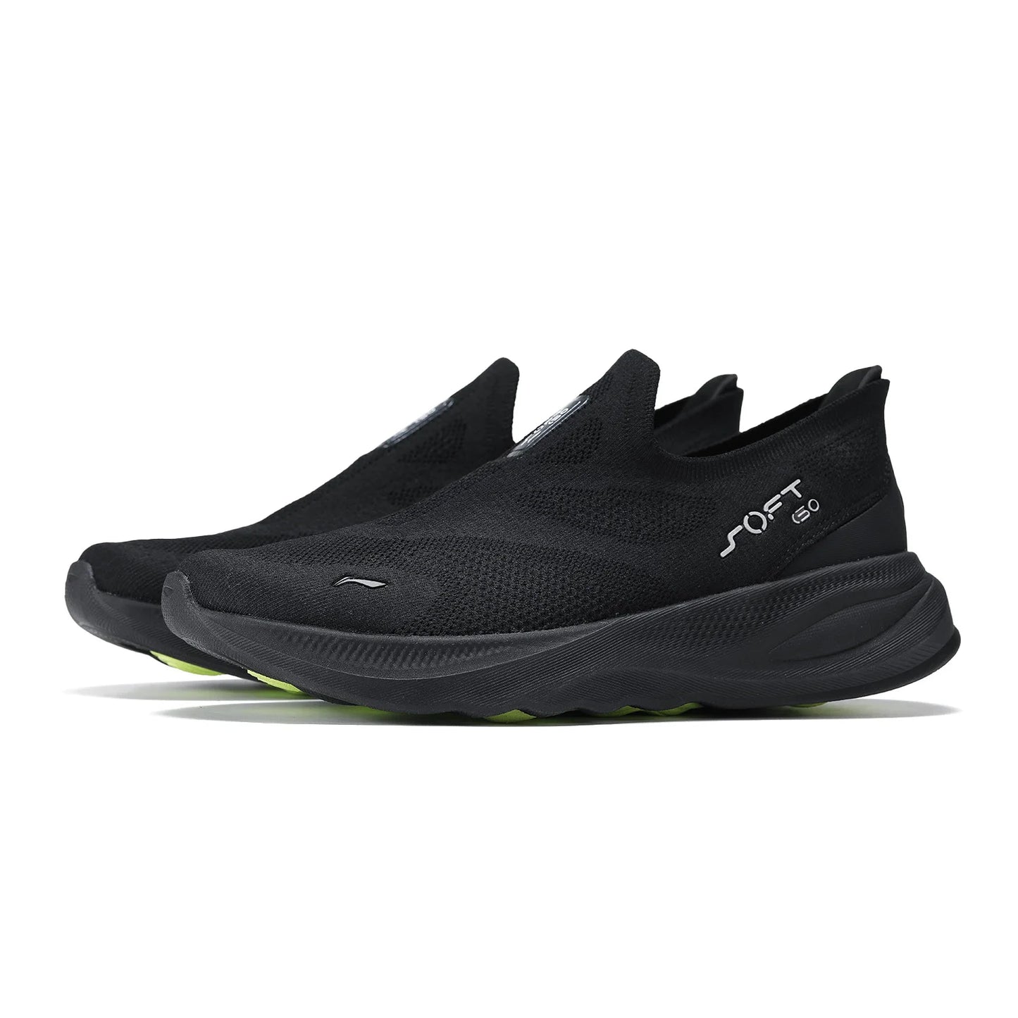 Li-Ning Men SOFT GO 2 KNIT Slip-on Casual Walking Shoes Cushion Comfy Stable LiNing Mesh SHPD122