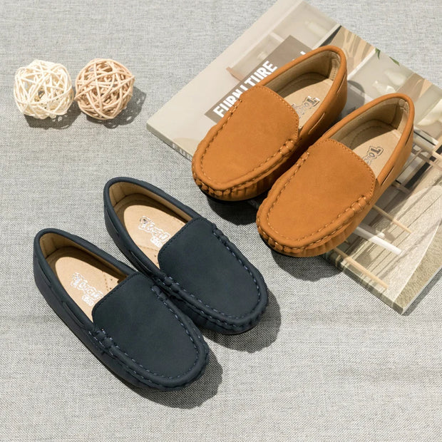 Unisex Toddler Leather Casual Shoes – Hook & Loop Closure (1–3 Years) Casual Shoes ZURRIES BILLINERY (PVT) LTD.