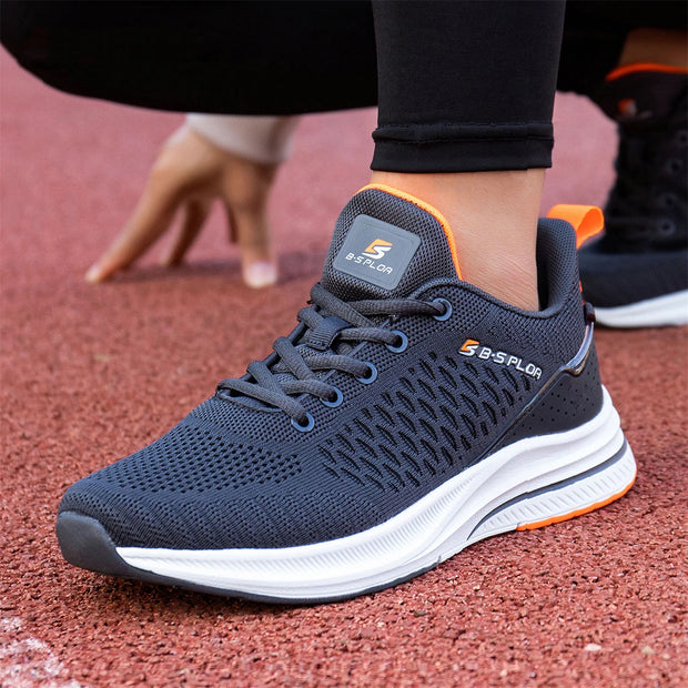 Men’s Breathable Walking Shoes – Lightweight Support for Hard Surfaces Walking Shoes ZURRIES BILLINERY (PVT) LTD.