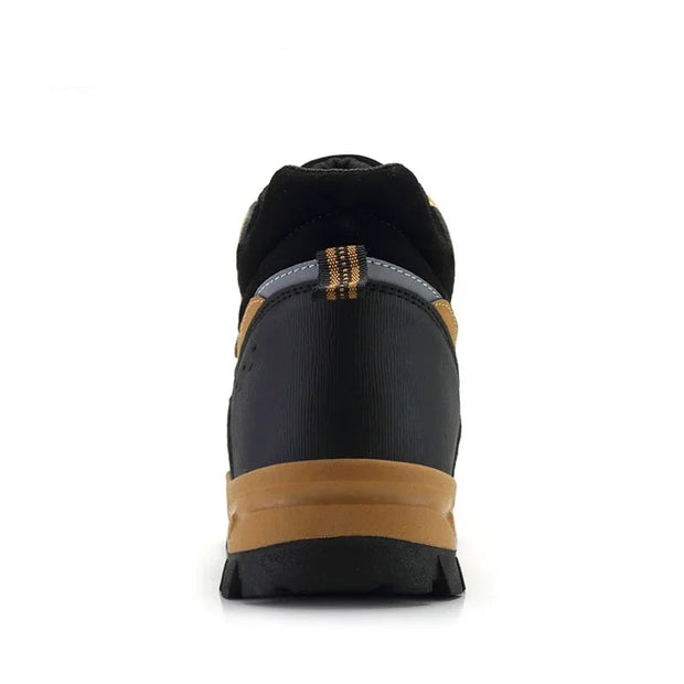 Black and brown shoe sole on a white background