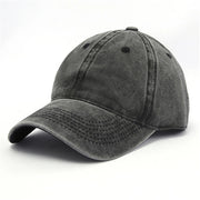 Gray baseball cap on a white background