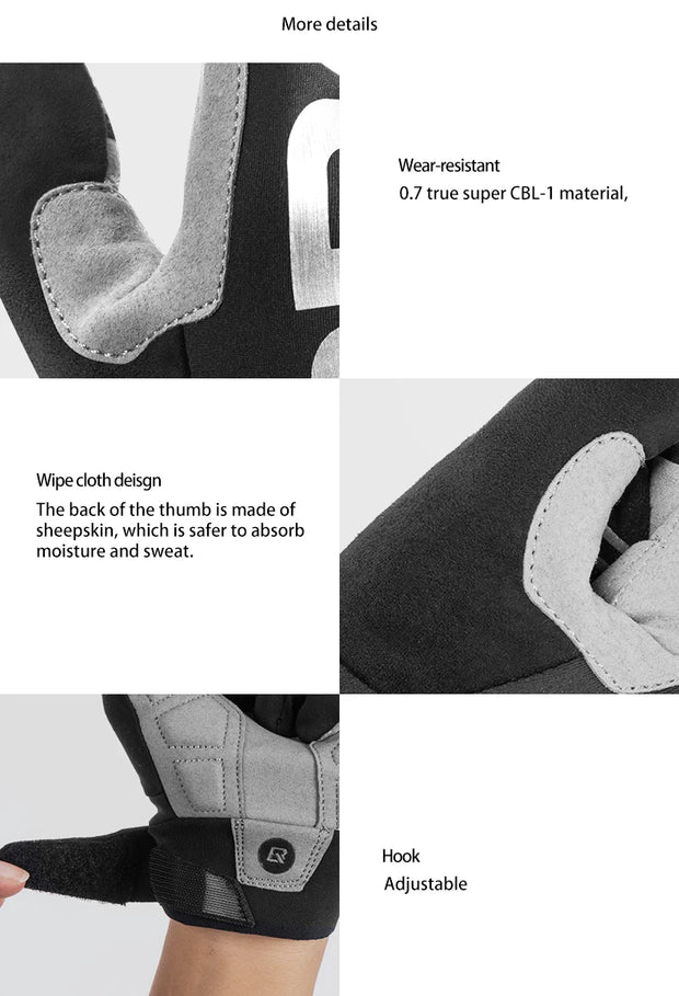 Glove with detailed features on a white background