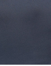 Navy blue fabric texture close-up