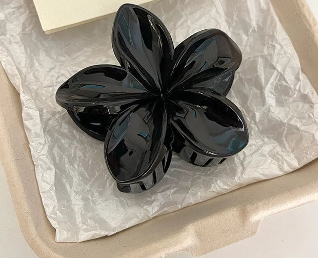 Floral Large Hair Claw Clip – 8cm Durable Decorative Grip Hair Claw Clip ZURRIES BILLINERY (PVT) LTD.