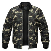 Camouflage jacket on a white background