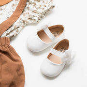 Butterfly-Knot PU Baby Shoes – Soft Sole Anti-Slip First Walkers (0–18 Months) First Walkers ZURRIES BILLINERY (PVT) LTD.