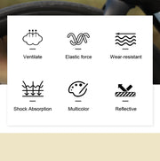 Set of icons with text labels on a white background