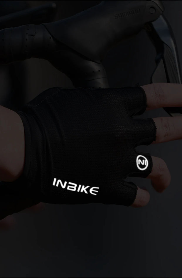 Black gloves on a dark background