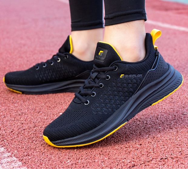 Men’s Breathable Walking Shoes – Lightweight Support for Hard Surfaces Walking Shoes ZURRIES BILLINERY (PVT) LTD.