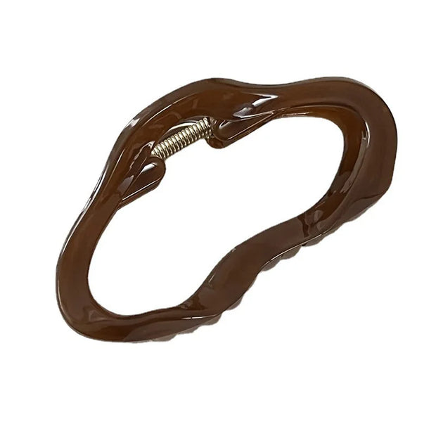 Irregular Hollow Out Hair Claw Clip – Large Geometric Grip Hair Claw Clip ZURRIES BILLINERY (PVT) LTD.