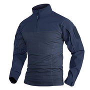 Men’s Tactical Long Sleeve Performance Shirt – Breathable, Quick-Dry, Ripstop Reinforced Jackets ZURRIES BILLINERY (PVT) LTD.
