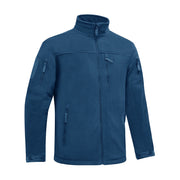 Blue jacket on a white background