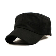 Black cap on a white background