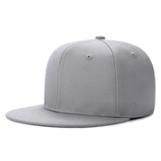 Gray baseball cap on a white background