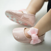 Butterfly-Knot PU Baby Shoes – Soft Sole Anti-Slip First Walkers (0–18 Months) First Walkers ZURRIES BILLINERY (PVT) LTD.